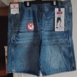 Wrangler Men's Blue Skater Shorts